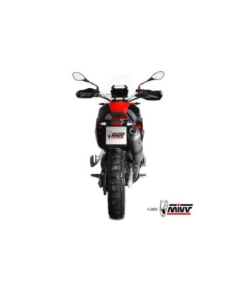 Mivv Slip-On Dakar St. Steel Aprilia Tuareg 660 2022-26