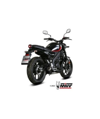 Mivv Full system 1x1 MK3 Black Yamaha XSR 125 2022-24