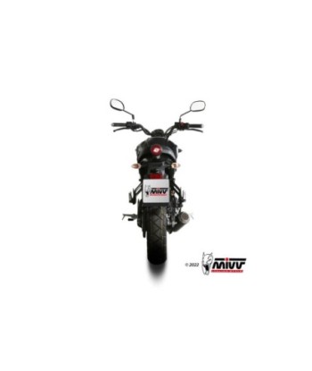 Mivv Full system 1x1 MK3 Black Yamaha XSR 125 2022-24