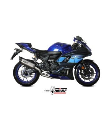 Mivv Full system 2x1 SR-1 Titanium Yamaha YZF R7 2022-24