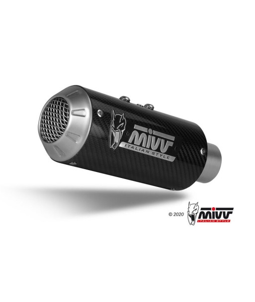 Mivv Slip-On Mk3 carbono Husqvarna Svartpilen / Vitpilen 401 2021-23