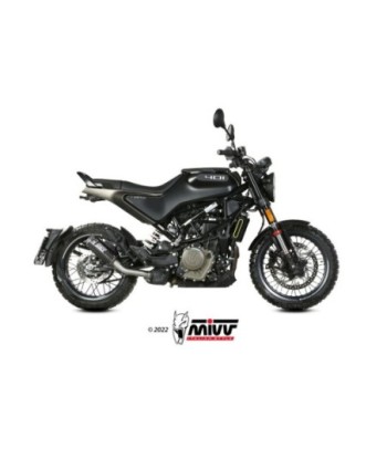 Mivv Slip-On Mk3 carbono Husqvarna Svartpilen / Vitpilen 401 2021-23