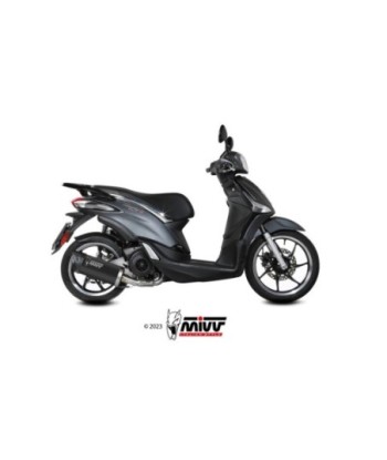 Mivv Full system 1x1 Mover Black Piaggio Liberty 125 2019-24