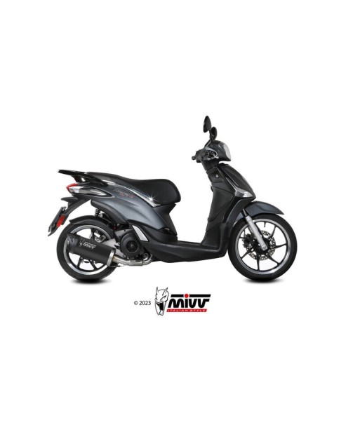 Mivv Full system 1x1 Mover Black Piaggio Liberty 125 2019-24