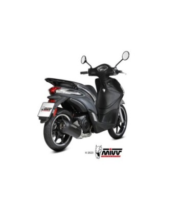 Mivv Full system 1x1 Mover Black Piaggio Liberty 125 2019-24