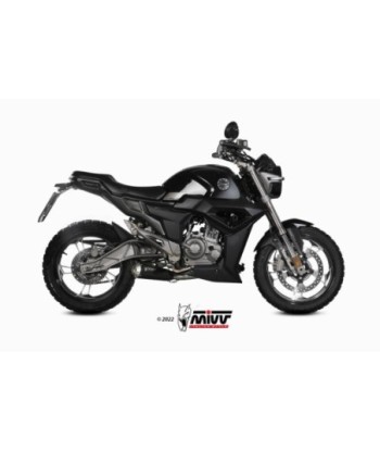 Mivv Full system 1x1 X-M1 Black Zontes ZT 125 G1 / U 2021-24