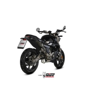 Mivv Full system 1x1 X-M1 Black Zontes ZT 125 G1 / U 2021-24
