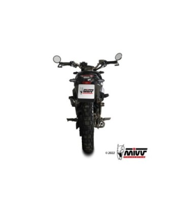 Mivv Full system 1x1 X-M1 Black Zontes ZT 125 G1 / U 2021-24