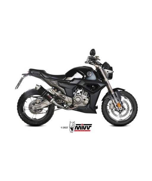 Mivv Full system 1x1 GP Black Zontes ZT 125 G1 / U 2021-24
