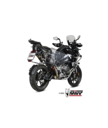 Mivv Slip-On Dakar St. Steel Triumph Tiger 1200 GT / Rally 2021-25