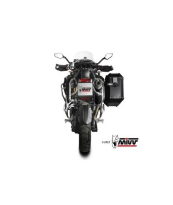 Mivv Slip-On Dakar Black Triumph Tiger 1200 GT / Rally 2021-26