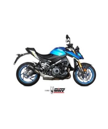 Mivv Slip-On Mk3 carbono Suzuki GSX-S 950 / 1000 2021-26