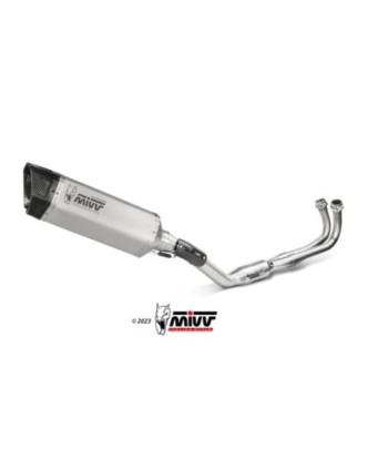 Mivv Full system 2x1 SR-1 Titanium Yamaha T-MAX 560 2022-24