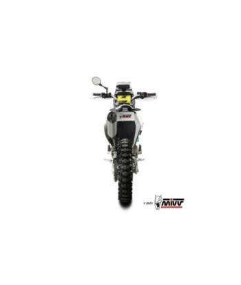 Mivv Slip-On Oval Titanium Husqvarna 701 Enduro / SuperMoto 2021-24