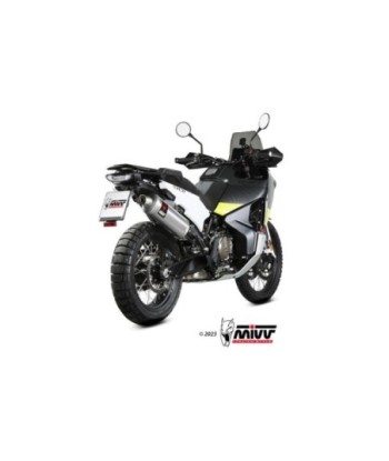 Mivv Slip-On Dakar St. Steel Husqvarna Norden 901 2022-26