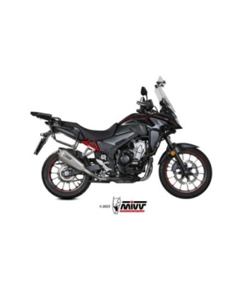 Mivv Slip-On Delta Race St. Steel Honda CB 500 X 2021-25