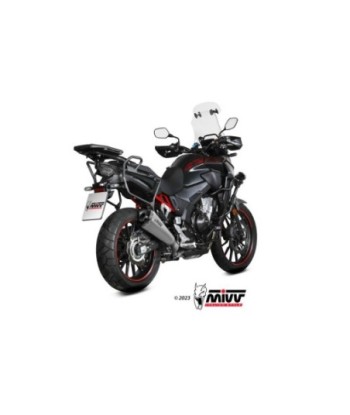 Mivv Slip-On Delta Race St. Steel Honda CB 500 X 2021-25