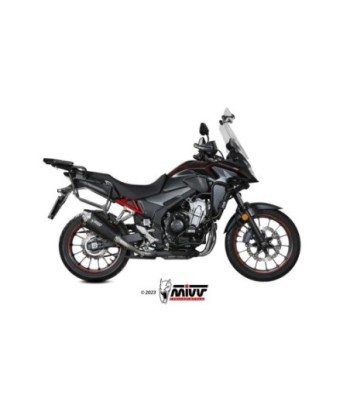 Mivv Slip-On Delta Race Black Honda CB 500 F/X 2021-25