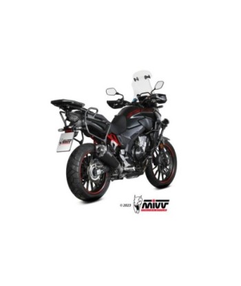 Mivv Slip-On Delta Race Black Honda CB 500 F/X 2021-25