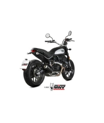 Mivv Slip-On X-M1 black Ducati Scrambler 800 Icon / Icon Dark 2021-22