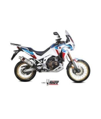 Mivv Slip-On Dakar St. Steel Honda CRF 1100 L Africa Twin 2020-23