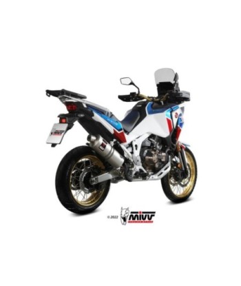 Mivv Slip-On Dakar St. Steel Honda CRF 1100 L Africa Twin 2020-23