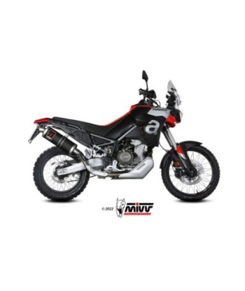 Mivv Slip-On Dakar Black Aprilia Tuareg 660 2022-26