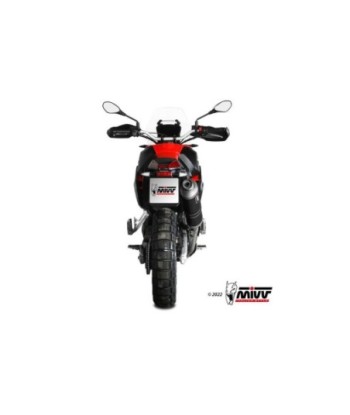 Mivv Slip-On Dakar Black Aprilia Tuareg 660 2022-26