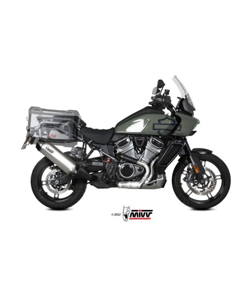 Mivv Slip-On Speed edge Titanium Harley Davidson Pan Amercia 2021-24
