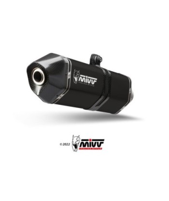 Mivv Slip-On Speed edge Black Harley Davidson Pan Amercia 2020-26