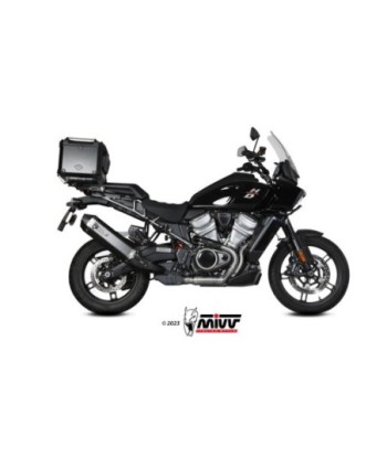 Mivv Slip-On Speed edge Black Harley Davidson Pan Amercia 2020-26