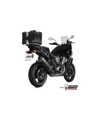 Mivv Slip-On Speed edge Black Harley Davidson Pan Amercia 2020-26