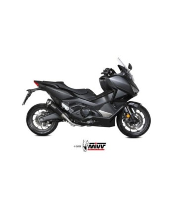 Mivv Slip-On Delta Race Black Honda Forza 750 2021-26