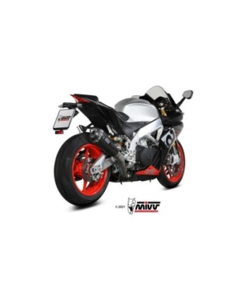 Mivv Slip-On Delta Race carbono Aprilia RSV4 2017-20