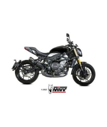 Mivv Slip-On X-M1 Black Benelli 752 S 2019-24
