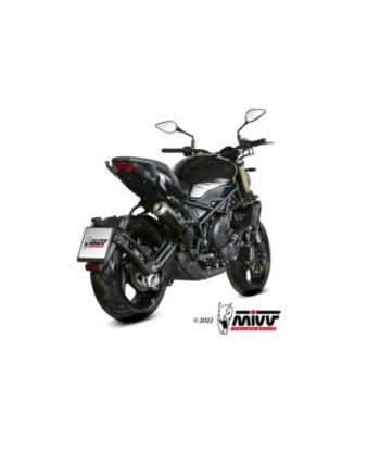Mivv Slip-On X-M1 Black Benelli 752 S 2019-24