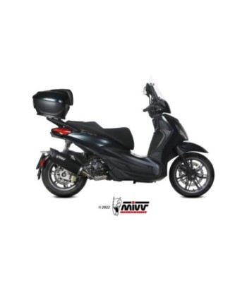 Mivv Slip-On Mover black Piaggio Beverly 300 2021-25