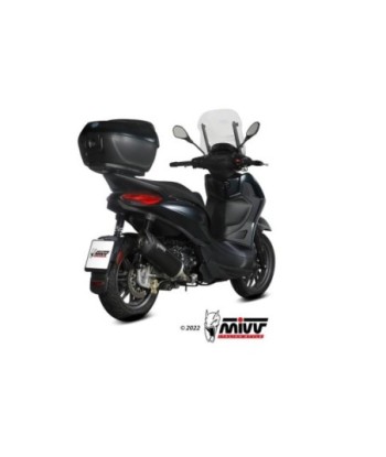 Mivv Slip-On Mover black Piaggio Beverly 300 2021-25