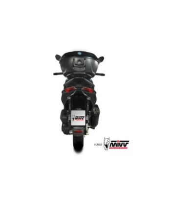 Mivv Slip-On Mover black Piaggio Beverly 300 2021-25