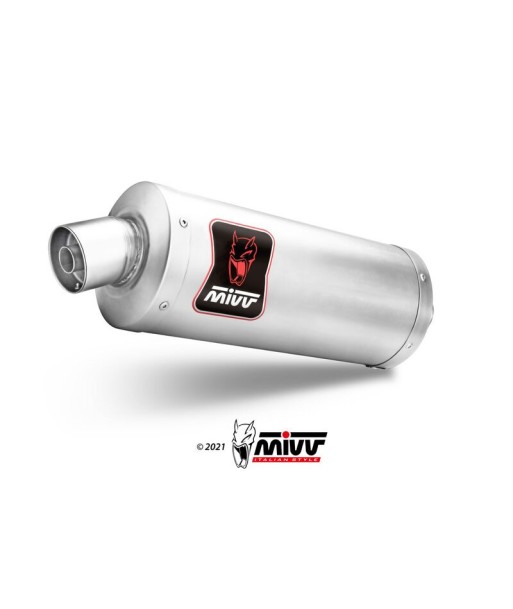 Mivv Slip-On Dakar Titanium Ducati Desert X 2022-25