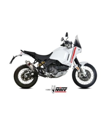 Mivv Slip-On Dakar Titanium Ducati Desert X 2022-25