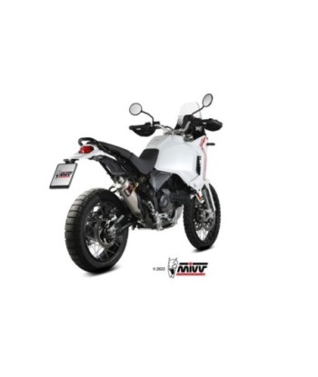 Mivv Slip-On Dakar Titanium Ducati Desert X 2022-25