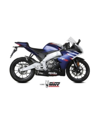 Mivv Full system 1x1 Delta Race Black Aprilia RS 125 2021-24