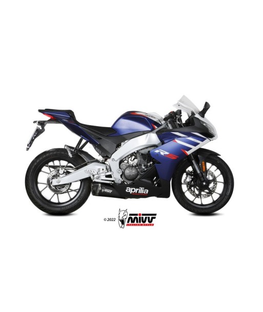 Mivv Full system 1x1 Delta Race Black Aprilia RS 125 2021-24