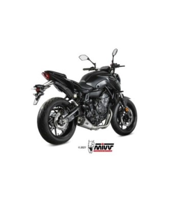 Mivv Full system 2x1 Delta Race St. Steel Yamaha MT-07 / FZ-07 2021-25