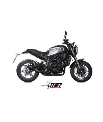 Mivv Slip-On Mk3 carbono Benelli Leoncino 800 2022-24