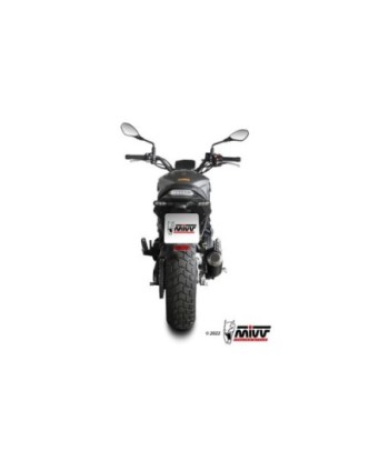 Mivv Slip-On Mk3 Black Benelli Leoncino 800 2022-24