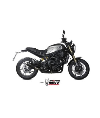 Mivv Slip-On X-M1 Black Benelli Leoncino 800 2022-24