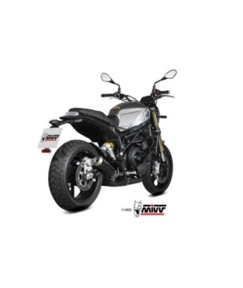 Mivv Slip-On X-M1 Black Benelli Leoncino 800 2022-24