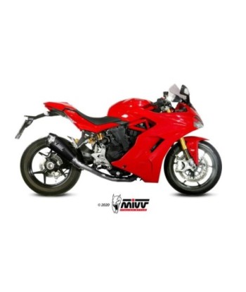Mivv Slip-On Delta Race carbono Ducati Supersport 939 / S 2017-20